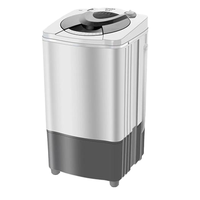 Lavadora de Carga Superior Totalmente Automática con Gran Capacidad, Lavadora de Ropa Multifunción para Uso Doméstico