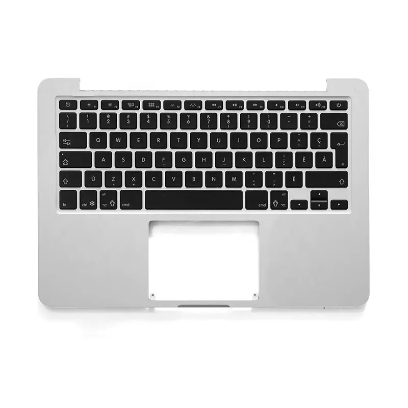 Di alta qualità Del Computer Portatile Della Copertura di C Palmrest per MacBook Pro Retina 13 "A1502 di Alluminio Top Case Della Tastiera 2015 Anno layout canadese