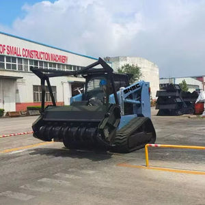 Landbouwmachines Skidsteer Snsc Fabriek Supply Track <span class=keywords><strong>Skid</strong></span> Stuur Loader Met Forest Mulcher - Product Image 1