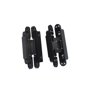 Cerniera della porta nascosta/porta invisibile silenziosa cerniera della porta di 180 grado oscillante cerniera <span class=keywords><strong>3</strong></span> vie regolabile - Product Image 5