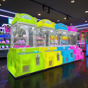Ama Amusement Mini Machine à griffes Poupée en plastique colorée à pièces Jouet en peluche d'arcade Mini grue Machine à griffes pour centre commercial - Product Image 1