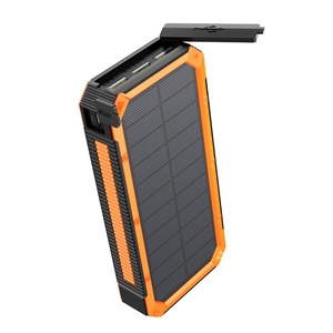 <span class=keywords><strong>Cargador</strong></span> Solar Portátil de 20000mAh con Carga Rápida QC3.0, USB Tipo-C, Micro USB, IP66 Impermeable, Banco de Energía Solar para Camping y Actividades al Aire Libre - Product Image 4