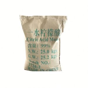 Ácido Cítrico Monohidrato de Grado Industrial y Alimentario, Ácido Carboxílico en Polvo, Pureza del 99-100%, Apariencia de Cristal Blanco, CAS 5949-29-1 - Product Image 4