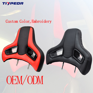 Tiypeor tùy biến chất lượng cao OEM PU da tựa đầu thể thao xe Ghế lạnh bọt thoải mái - Product Image 1