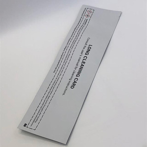 Tùy chỉnh mờ trắng bao bì nhựa 3-Side-Sealed túi nhiệt con dấu túi không mùi mềm túi cho dài làm sạch thẻ y tế chất lỏng - Product Image 1