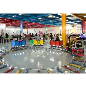 Small Train Amusement Children Park Carnival Game Indoor Kiddie Small Electric Mini Battery Operated Track Kids Train Ride On Train For Sale