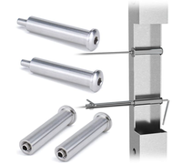 YL METAL - Garde-corps en câble en acier inoxydable pour extérieur, facile à installer, accessoires pour garde-corps d'escalier