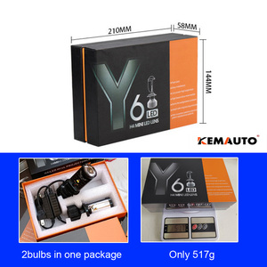 70W Mini H4 LED ống kính máy chiếu bóng đèn 6500K rhd/LHD phía trước xe đèn pha 6000K Trắng Luces Led Đèn Pha 12V volta nhập khẩu mới - Product Image 5