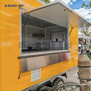 2025 Hot <span class=keywords><strong>Sale</strong></span> Design Faltbarer Lebensmittel wagen Lebensmittel anhänger UK Standard zum Verkauf Citroen HY Food Truck - Product Image 3