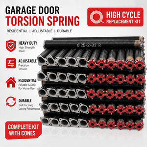Garage <b>Door</b> Torsion <b>Spring</b> Residential Adjustable Durable Garage <b>Door</b> <b>Springs</b> Cones High Cycle Replacement Kit - Product Image 1