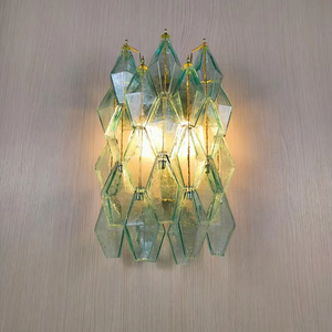 <span class=keywords><strong>Applique</strong></span> da parete per bagno a LED in ferro e cristallo <span class=keywords><strong>verde</strong></span> stile Mid-Century - Product Image 3