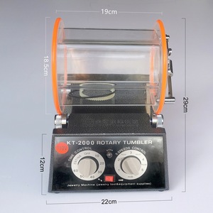 Kt-2000 <b>Rotary</b> Tumbler 110V 5-Speed Control Jewelry Polishing <b>Machine</b> Metal Polisher With Timer And Pause Function - Product Image 2