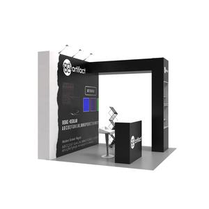 Stan Pameran Dagang Portabel Display 10X10 Stan Pameran Pop Up Konter Promosi Desain Kustom untuk Peralatan Pameran Dagang <span class=keywords><strong>Expo</strong></span> - Product Image 6
