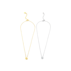 Collar con Colgante de Letra L de Acero Inoxidable, Cadena de Serpiente, Joyería Minimalista Unisex para Uso Diario, Regalo - Product Image 1