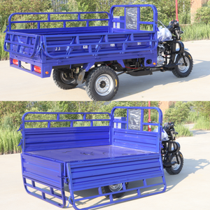 200cc <b>Gasoline</b> Tricycle With Engine Reinforced Frame Double Rail Box Hot Sale in Ghana for Water Transportation - Product Image 2