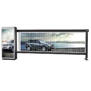 Porte automatique intelligente de boom de vente chaude avec l'opération rapide de protection de la reconnaissance RFID/QR/Face de barrière d'oscillation de LED IP54 - Product Image 1