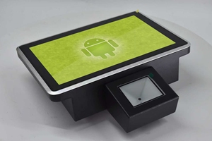 เครื่องตรวจสอบบาร์โค้ด10.1นิ้วสำหรับห้างสรรพสินค้าเครื่องสแกนบาร์โค้ดโซ่ซุปเปอร์มาร์เก็ต - Product Image 2