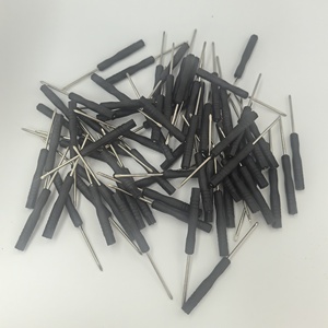 Tournevis de bricolage pour enfants, 2,0 mm cruciforme, 3,0 mm plat, manche en plastique, nickelé, résistant à la corrosion - Product Image 2