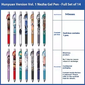 สินค้ามาใหม่ <span class=keywords><strong>ป</strong></span>ากกาอนิเมะเนจฉะ <span class=keywords><strong>เด็ก</strong></span><span class=keywords><strong>ป</strong></span>ีศาจ รุ่นฮุนหยวน เวอร์ชั่นที่ <span class=keywords><strong>1</strong></span> อุ<span class=keywords><strong>ป</strong></span>กรณ์เสริมอนิเมะ ของตกแต่งสร้างสรรค์ สำหรับการเรียนและสำนักงาน - Product Image 6