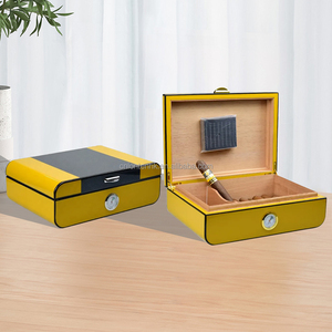 Lonten sang trọng xì gà bao bì gỗ humidors hộp hiển thị bằng gỗ hút chủ tạo độ ẩm du lịch Humidor Hộp phụ kiện xì gà - Product Image 1
