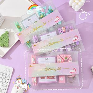 Accept Custom Office <b>Stationery</b> <b>Set</b> Portable Solar Calculator Student <b>Stationery</b> for Students and Office Workers - Product Image 6