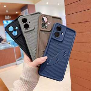 <span class=keywords><strong>Coque</strong></span> de téléphone BAILI en gros, rayures colorées, <span class=keywords><strong>pour</strong></span> Redmi 15C/Note12/13 Pro, étui antichoc Lightning, antidérapant - Product Image 1