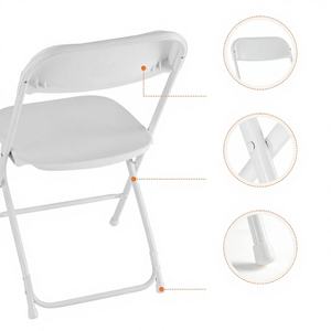 Venta de Decoración, Sillas de Mesa Plegables de Plástico Desmontables, Simples, Modernas y Clásicas para Bodas, Fiestas y Eventos Infantiles - Product Image 1