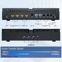 Mini PC de jeu Topton I9 13900F RTX 4070 12G/4060Ti 3050 8G Ordinateur de jeu I7-13700F I5 13400F PCIE4.0 PC de bureau Tour WiFi6