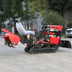 Agricultural Equipment Mini <b>Cultivator</b> Rubber Track Multipurpose High Power Mini Farm Machine Crawler Tractor - Product Image 3