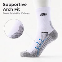 Chaussettes de cyclisme haut de gamme Singler personnalisées pour jeunes - Tricotées, importées, antidérapantes, avec fil réfléchissant nocturne, évacuant l'humidité et séchant rapidement