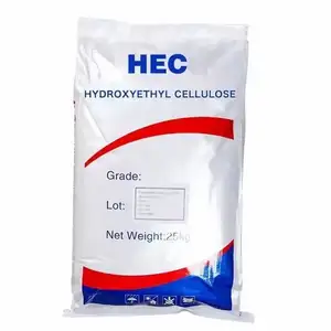 سعر سميك الصبغة المطاطية الحاصلة على الصيغة الكيميائية من السيللوز الهايدروكسي الإيثيل HEC منظف حفر الزيت سيللوز HEC