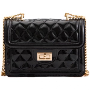 Bolso de Hombro Personalizado de Moda con Cadena, Bolso Bandolera de Gelatina, Mini Bolso de Viaje para Niñas para Lápiz Labial Tanjing - Product Image 2