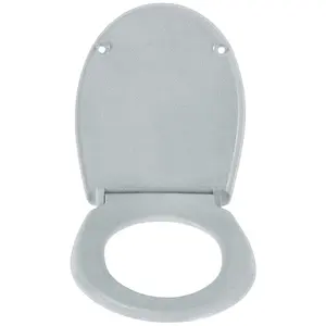 Housse de siège de toilette silencieuse à dégagement rapide de conception moderne fermeture lente circulaire non électrique du fabricant chinois pour un usage domestique - Product Image 5