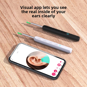 Ensemble <span class=keywords><strong>d</strong></span>'outils de retrait de cérumen pour enfants <span class=keywords><strong>avec</strong></span> <span class=keywords><strong>caméra</strong></span>-<span class=keywords><strong>Nettoyeur</strong></span> <span class=keywords><strong>d</strong></span>'oreille grand angle portable à 360 ° <span class=keywords><strong>avec</strong></span> rechargeable de type C, étanche pour téléphone - Product Image 3