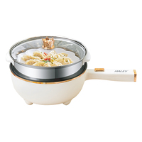 Casserole multifonctionnelle HALEY avec cuiseur vapeur, cuisinière électrique antiadhésive pour dortoirs étudiants et bureaux – Vente en gros