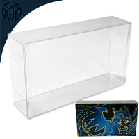 Étui en PET de 0,7 mm pour Pokmon TCG Phantom Charizard X Ex Ultra-Premium Collection Charizard Mega UPC PET CASE