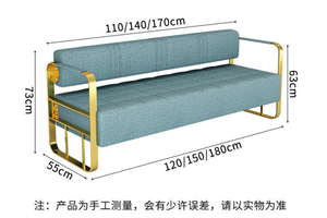 Chaises d'attente pour salon de coiffure, sièges pour zone de détente, chaises d'attente pour la beauté, le coiffage, la manucure et les extensions de cils - Product Image 6
