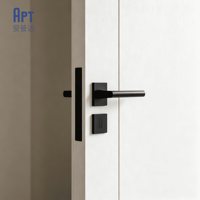 Porte intérieure économique à âme creuse, plate et simple, à battants, pour chambre à coucher, idéale pour les grands projets de construction d'appartements
