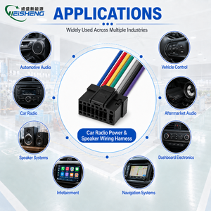 Harnais de câblage personnalisé pour haut-parleur de radio automobile - Product Image 2