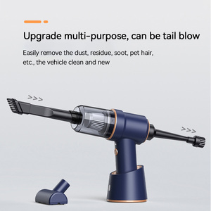 2023 New Portable <b>Handheld</b> Blowing and Suction Integrated with Charging Base Car <b>Vacuum</b> Cleaner Mini Wireless Car <b>Vacuum</b> Cleaner - Product Image 2