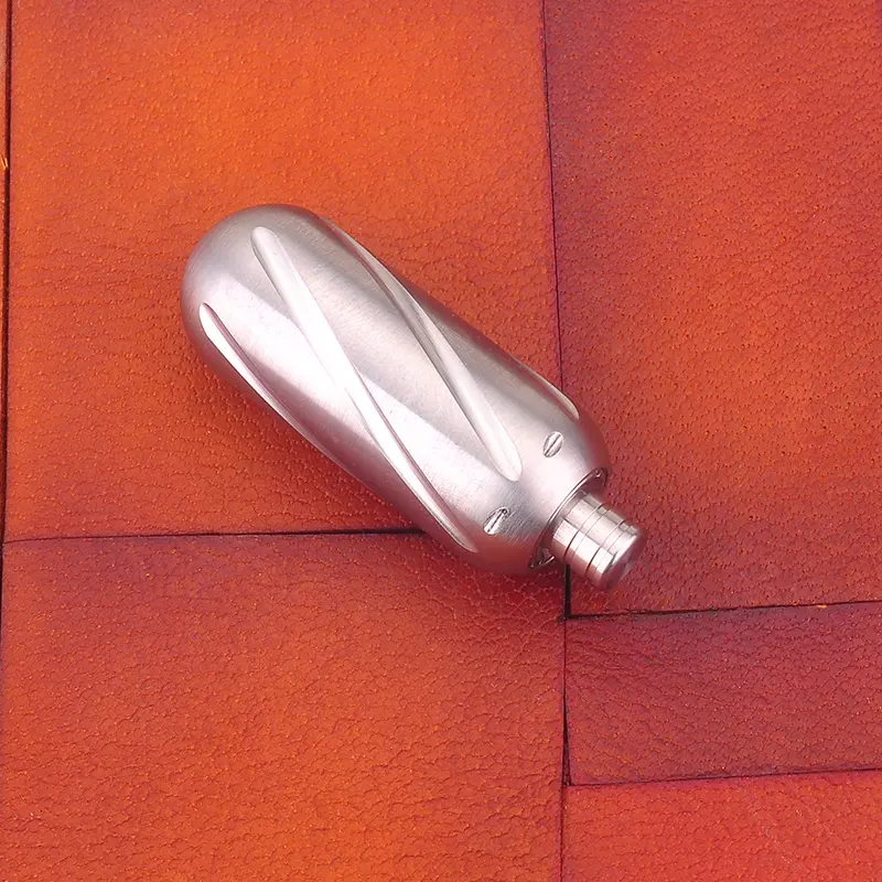 Stainless Steel Luxury EDC Fidget Toy Push Clickers Anti Stress Sensory Bomb Button Fidget Slider