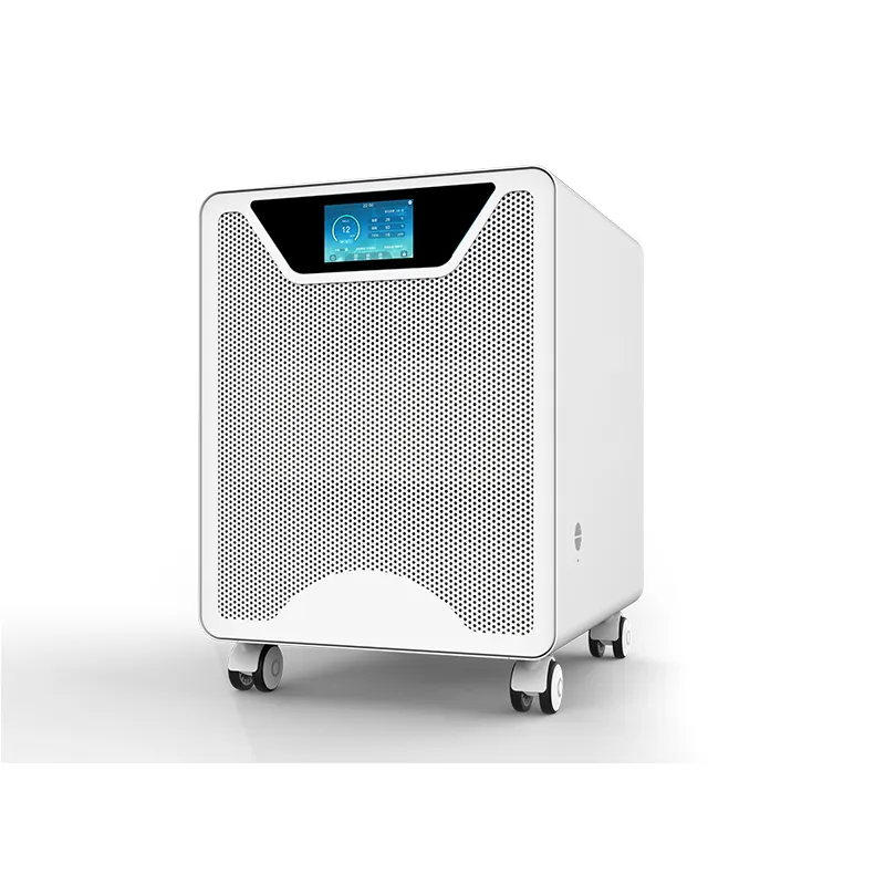 Purificateur d'air mobile intelligent Wifi pour les allergies domestiques, les poils d'animaux de compagnie dans la chambre à coucher, filtre HEPA avec purificateur d'air photocatalytique pour les odeurs d'animaux de compagnie