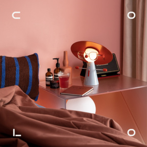 Lámpara de Esquina Cloo Buddy E27 con Interruptor, Diseño Abstracto, Lámpara de Escritorio, Lámpara de Noche, Luz Ambiental para Dormitorio - Product Image 2