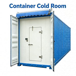 Phòng lạnh năng lượng mặt trời 10ft/<span class=keywords><strong>20ft</strong></span> độc lập, sử dụng máy Copeland, tấm pin đơn tinh thể, dùng để bảo quản trái cây và rau quả ở nông trại xa xôi - Product Image 4