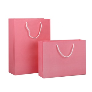 <span class=keywords><strong>Papel</strong></span> con logotipo de patrón de color imprimible personalizado de fábrica Compre bolsas de <span class=keywords><strong>papel</strong></span> rosa Victorias Secret con asa - Product Image 4