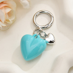 NEW Cute Cartoon <b>Heart</b> Shape Diy Keychain Accessories Valentine's Day Gifts Keychain Women <b>Bag</b> Charm Pendant Accessories - Product Image 6