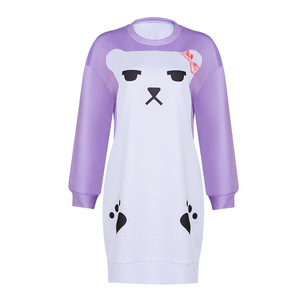 Conjunto de Pijama Star's Edge para Niñas, Diseño Kpop Demon Hunters, Camisón Mila Bear, Ropa de Dormir de Poliéster - Product Image 5