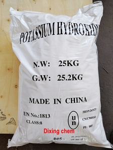 Precio de fábrica genuino Hidróxido de potasio 90% KOH Potasa cáustica <span class=keywords><strong>Soda</strong></span> Flake Factory - Product Image 3