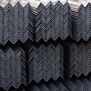 Astm a36 פלדת פחמן פלדה זווית ברזל חם טבל גימור צבוע שחור לבנייה - Product Image 5