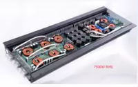 Amplificateur de voiture professionnel de série coréenne de 5500 watts, 12V, mono-bloc, classe D, fabriqué en usine, de bonne qualité